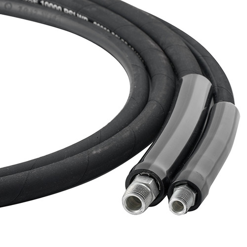 CS Unitec 31888 Hydraulic Hose | 1/2" Feed | 3/4" Return with 3/8" Flush Face Couplings