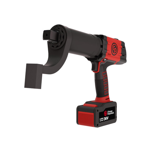 Chicago Pneumatic CP8626C Cordless Torque Wrench | CP86 Series | 5 RPM | 520-1.910 (ft-lb) Torque Range | 1" Square Drive