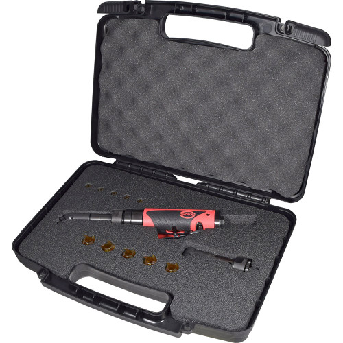 Sioux Tools SDR4A8F-SRK Sealant Removal Kit with 45 Degree Angle Head | 0.4 HP | 800 RPM | 1/4"-28 Spindle Internal Thread
