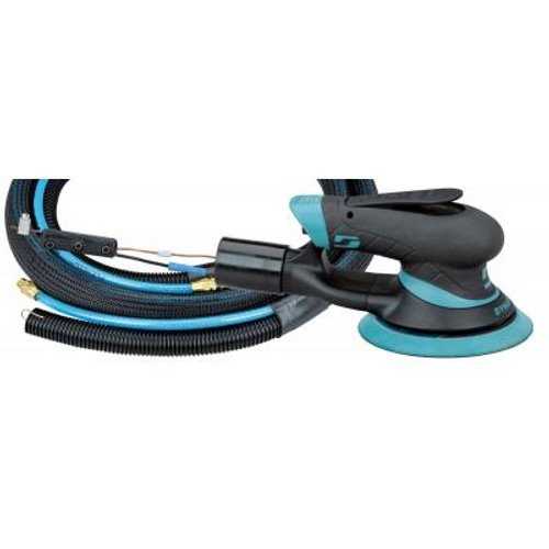 Dynabrade X52ESD1 Dynorbital Extreme Random Orbital Sander with ESD Hose Assy. | 0.3 HP | 5" Pad | 3/32" Orbit | 12,000 RPM | Raptor-Vacuum Dynabrade X52ESD1 Dynorbital Extreme Random Orbital Sander with ESD Hose Assy. | 0.3 HP | 5" Pad | 3/32" Orbit | 12,000 RPM | Raptor-Vacuum