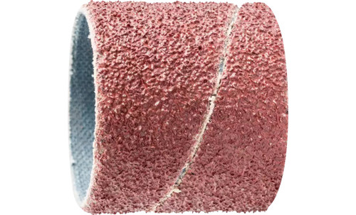 Pferd 41190 1-1/8" x 1-1/8" Abrasive Spiral Band | Cylindrical Shape | Aluminum Oxide 40 Grit | Box of 100