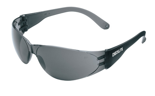MCR Safety CL112 Checklite Safety Glasses | Gray Lens | Duramass Hard Lens Coating | Smoke Temple MCR Safety CL112 Checklite Safety Glasses | Gray Lens | Duramass Hard Lens Coating | Smoke Temple