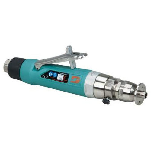 Dynabrade 51860 Straight-Line Trim Router | 1 HP | 20,000 RPM | Rear Exhaust | 1/4" Collet | Non-Vacuum Dynabrade 51860 Straight-Line Trim Router | 1 HP | 20,000 RPM | Rear Exhaust | 1/4" Collet | Non-Vacuum