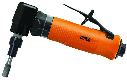 Dotco 12LF281-36 Right Angle Grinder | 12LF Series | 0.4 HP | 20,000 RPM | 1/4" Collet | Composite Housing | Rear Exhaust