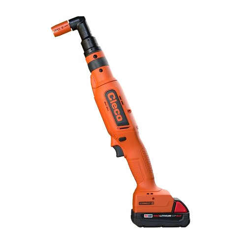 Cleco CLBA303 CellClutch Cordless Electric Nutrunner | Right Angle | 255 RPM | 6.1 - 22.1 (ft-lbs) Torque Range | 3/8'' Square Drive
