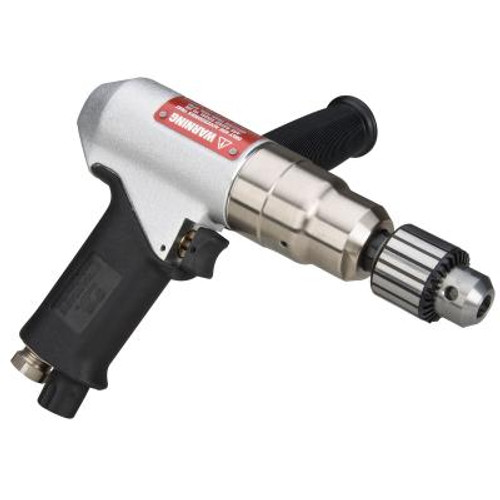 Dynabrade 53094 Pistol Grip Drill | 0.7 HP | 2,400 RPM | 1/4" Jacobs Chuck | Non-Vacuum | Rear Exhaust