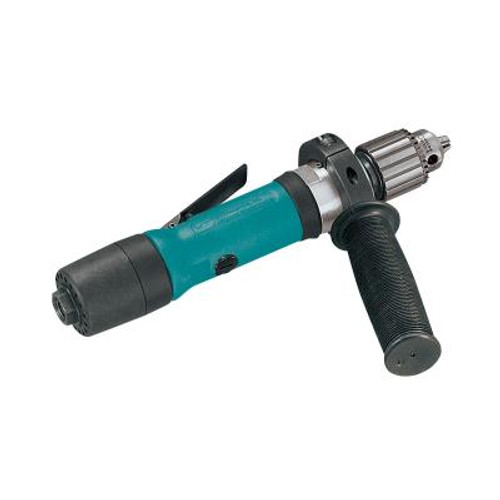 Dynabrade 53077 Straight Line Drill | 0.4 HP | 950 RPM | 1/4" Jacobs Chuck | Non-Vacuum | Rear Exhaust Dynabrade 53077 Straight Line Drill | 0.4 HP | 950 RPM | 1/4" Jacobs Chuck | Non-Vacuum | Rear Exhaust