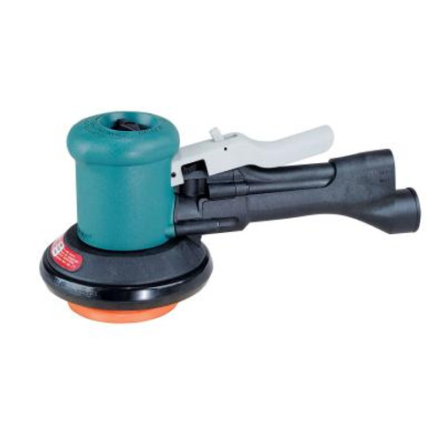 Dynabrade 58461 DynaLocke Dual-Action Sander | 0.45 HP | 12,000 RPM | 3" Pad Size | 3/16" Orbit | Self-Generated Vacuum