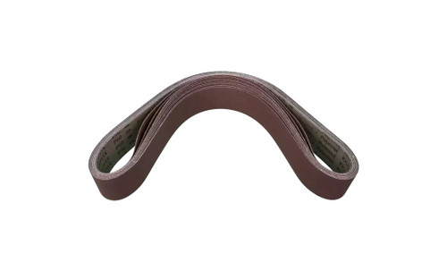 Pferd 49182 2-1/2" x 60" Coated Benchstand Belt | Aluminum Oxide 60 Grit | Box of 10