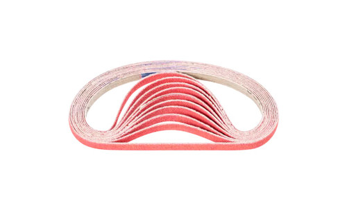 Pferd 49495 1/4" x 12" Coated File Belt | Ceramic Oxide CO-COOL 120 Grit | Box of 50 Pferd 49495 1/4" x 12" Coated File Belt | Ceramic Oxide CO-COOL 120 Grit | Box of 50