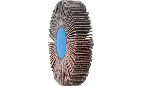 Pferd 45410 2-1/2" x 1/2" Quick Change Flap Wheel | 1/4-20" Thread | 23,000 Max. RPM | Aluminum Oxide 60 Grit | Box of 10 Pferd 45410 2-1/2" x 1/2" Quick Change Flap Wheel | 1/4-20" Thread | 23,000 Max. RPM | Aluminum Oxide 60 Grit | Box of 10