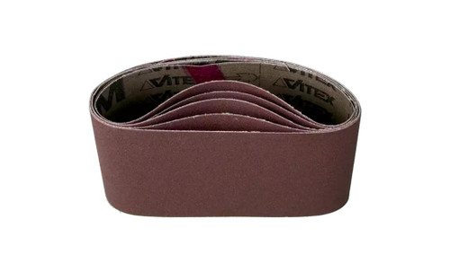 Pferd 49317 3-1/2" x 15-1/2" Abrasive Coated Portable Belt | Aluminum Oxide 120 Grit | Box of 10 Pferd 49317 3-1/2" x 15-1/2" Abrasive Coated Portable Belt | Aluminum Oxide 120 Grit | Box of 10