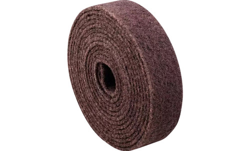 Pferd 43516 4" Non-Woven Shop and Finishing Roll | 10 Yard Roll | Aluminum Oxide 100 Grit | Coarse Pferd 43516 4" Non-Woven Shop and Finishing Roll | 10 Yard Roll | Aluminum Oxide 100 Grit | Coarse