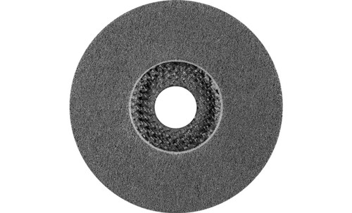 Pferd 48474 4-1/2" Non Woven Polinox Unitized Disk T27 Conical | 10,000 Max. RPM | Silicon Carbide Fine Grit | Medium Hard | 6SF