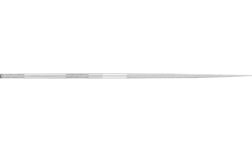 Pferd 12002 Precision 5-1/2" Round Needle File | Knurled Handle | Swiss Pattern | Cut 0 | Sold by Box of 12 Pferd 12002 Precision 5-1/2" Round Needle File | Knurled Handle | Swiss Pattern | Cut 0 | Sold by Box of 12