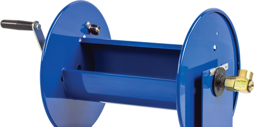 Coxreels TDMP-N-350 Dual Hydraulic Hose Spring Rewind Hose Reel, TDMP  Series, 3/8 Hose Diameter, 50' Hose Length