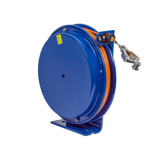 Coxreels SD-35 Spring Rewind Static Discharge Cable Reel | SD Series | 5/32" Cable Diameter | 35' Cable Length