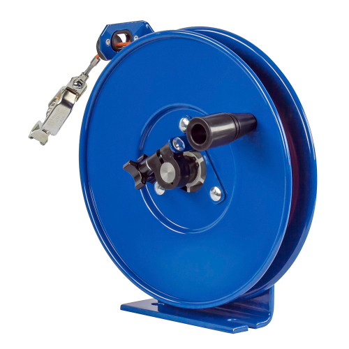 Coxreels SDH-200 Spring Rewind Static Discharge Hand Crank Cable Reel | SDH Series | 5/32" Cable Diameter | 200' Cable Length Coxreels SDH-200 Spring Rewind Static Discharge Hand Crank Cable Reel | SDH Series | 5/32" Cable Diameter | 200' Cable Length