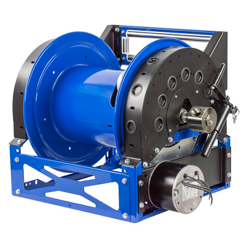 Coxreels 1660-0924 Hand Crank Hybrid Frame Hose Reel | 1600 Series | 1" Hose Diameter | 100' Hose Length | 3000 Max PSI | Less Hose