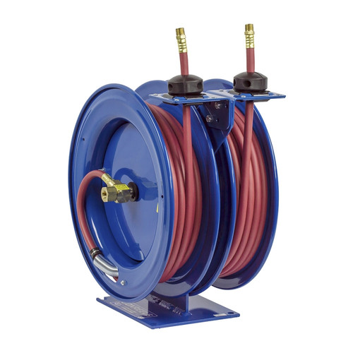 Coxreels C-LPL-150-150 Dual Purpose Spring Rewind Hose Reel | C Series | 1/4" Hose Diameter | 50' Hose Length | 300 Max PSI Coxreels C-LPL-150-150 Dual Purpose Spring Rewind Hose Reel | C Series | 1/4" Hose Diameter | 50' Hose Length | 300 Max PSI