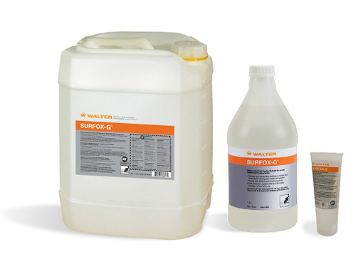 Walter Surface Technologies 54A067 SURFOX-G Ph Neutral Electrolyte Solution | Liquid | 5.2 Gallon Capacity Volume