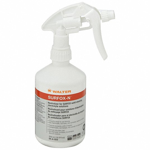 Walter Surface Technologies 54A023 SURFOX-N Cleaning and Neutralizing Solution | Sprayer | 16.9 Ounce Capacity Volume | Box of 12 Walter Surface Technologies 54A023 SURFOX-N Cleaning and Neutralizing Solution | Sprayer | 16.9 Ounce Capacity Volume | Box of 12
