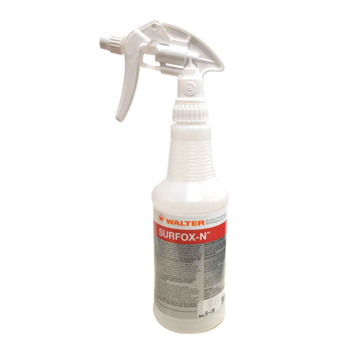 Walter Surface Technologies 53L339 SURFOX-N Refillable Trigger Sprayer | 16.9 Ounce Capacity Volume Walter Surface Technologies 53L339 SURFOX-N Refillable Trigger Sprayer | 16.9 Ounce Capacity Volume