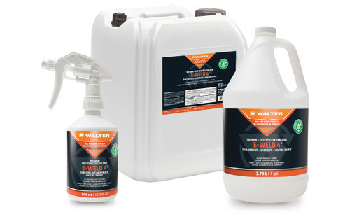 Walter Surface Technologies 53F405 E-WELD 4 Premium Anti-Spatter Emulsion Solution | Liquid | 1 Gallon Capacity Volume