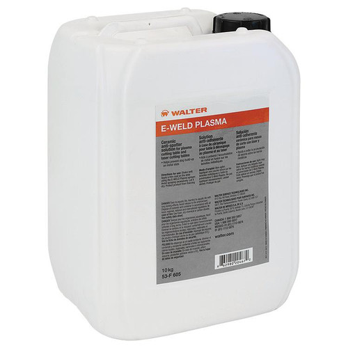 Walter Surface Technologies 53F605 E-WELD PLASMA Ceramic Anti-Spatter Solution | Liquid | 22 lbs. Capacity Volume