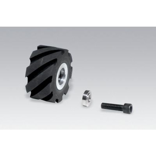 Dynabrade 11650 Contact Wheel Assembly | 2" Dia. x 1" W x 5/8" I.D. | Standard | 70 Duro Rubber Dynabrade 11650 Contact Wheel Assembly | 2" Dia. x 1" W x 5/8" I.D. | Standard | 70 Duro Rubber