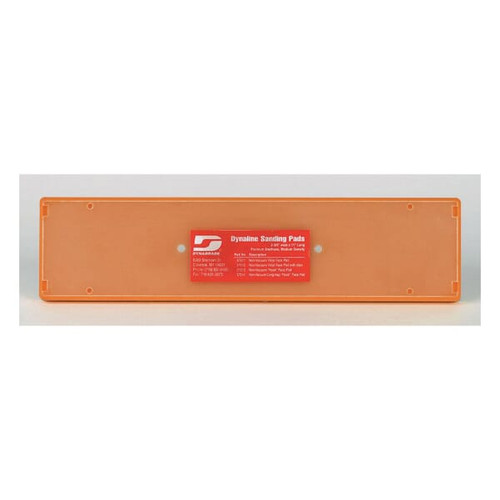 Dynabrade 57513 Non-Vacuum File Board Disc Pad | 2-3/4" x 11" Pad Size | 3/8" Thickness | Hook-Face | Medium Density | Short Nap Dynabrade 57513 Non-Vacuum File Board Disc Pad | 2-3/4" x 11" Pad Size | 3/8" Thickness | Hook-Face | Medium Density | Short Nap