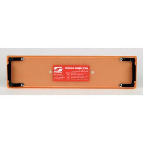 Dynabrade 57512 Non-Vacuum Pad with Clip | 2-3/4" x 11 Pad Size | 3/8" Thickness | Vinyl-Face | Medium Density Dynabrade 57512 Non-Vacuum Pad with Clip | 2-3/4" x 11 Pad Size | 3/8" Thickness | Vinyl-Face | Medium Density