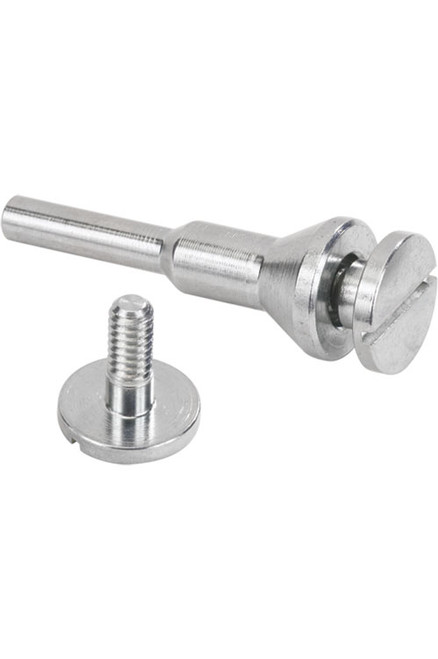 Walter Surface Technologies 11L007 Flush Mandrel | For 2" & 3" Wheels, 1/4" & 3/8" Arbor Walter Surface Technologies 11L007 Flush Mandrel | For 2" & 3" Wheels, 1/4" & 3/8" Arbor