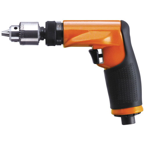 Dotco 14CFS91-38 Non-Reversible Pistol Grip Pneumatic Drill | 14CF Series | 0.4 HP | 5,200 RPM | Composite Housing | 1/4" Chuck