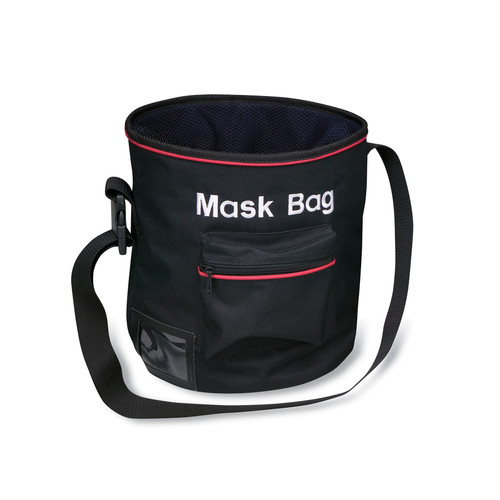 Allegro 2025-01 Deluxe Full Mask Storage Bag | 10" Dia. x 12"H Full Mask Size | Drawstring Closure | Carrying Strap Allegro 2025-01 Deluxe Full Mask Storage Bag | 10" Dia. x 12"H Full Mask Size | Drawstring Closure | Carrying Strap