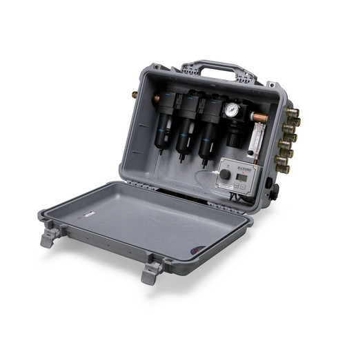 Allegro 9878 8-Worker Breathing Carry-Air Filtration Panel With CO Monitor | 100 CFM Max. Flow | 150 psig. Max. Inlet Allegro 9878 8-Worker Breathing Carry-Air Filtration Panel With CO Monitor | 100 CFM Max. Flow | 150 psig. Max. Inlet