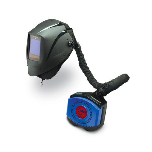 Allegro 9935-DLX Deluxe EZ Air PAPR Welding Helmet Assembly | 4.5" x 5.25" Filter Size | 3 Light Shade Mode