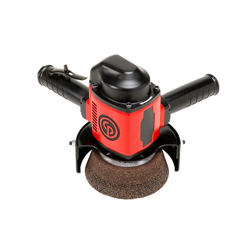 Chicago Pneumatic CP3340-SALAVET Pneumatic Vertical Grinder | CP3340 Series | 4.56 HP | 6000 RPM | 6" Max Wheel Capacity | 5/8-11" UNC Thread Size