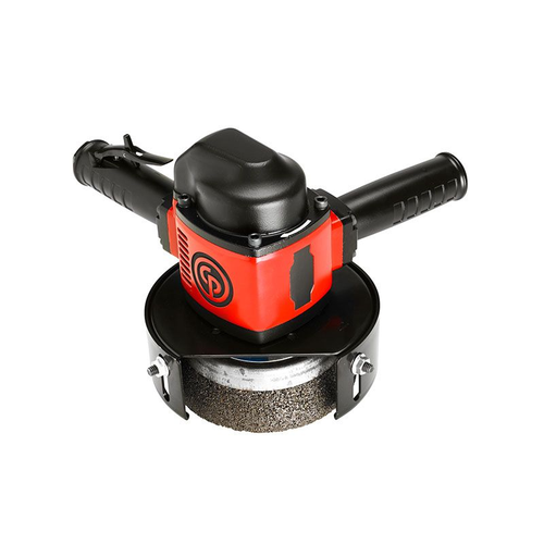 Chicago Pneumatic CP3330-SALAVET Pneumatic Vertical Grinder | CP3330 Series | 3.75 HP | 6000 RPM | 6" Max Wheel Capacity | 5/8-11" UNC Thread Size