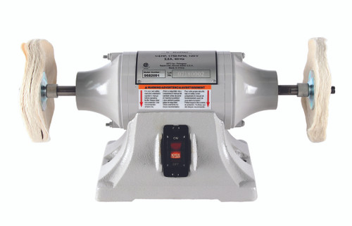 Palmgren 9682091 Low Speed Buffering Machine | 6" Wheel Diameter | 1750 RPM | 1/4 HP