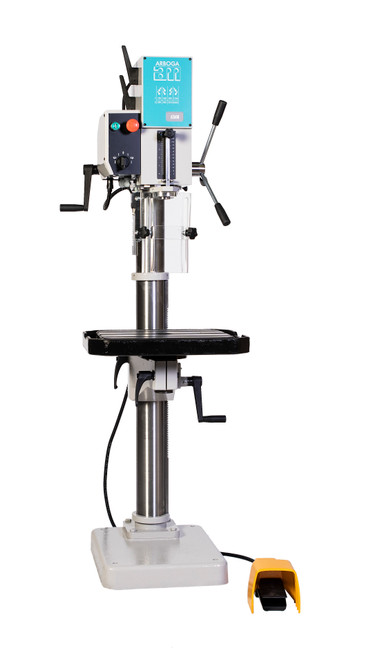 Palmgren 9680243 Gear Head Drill Press With Foot Rev. and PF | 20" Swing | 230 Voltage | 1-1/2 HP Palmgren 9680243 Gear Head Drill Press With Foot Rev. and PF | 20" Swing | 230 Voltage | 1-1/2 HP