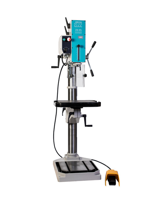 Palmgren 9680248 Gear Head Drill Press With Foot Rev. and PF | 25" Swing | 230 Voltage | 1.5-2 HP Palmgren 9680248 Gear Head Drill Press With Foot Rev. and PF | 25" Swing | 230 Voltage | 1.5-2 HP