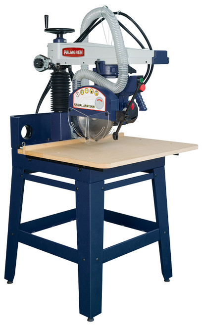 Palmgren 9683417 12/10" Radial Arm Table Saw With Stand | 2 HP | 5/8" Arbor Hole Palmgren 9683417 12/10" Radial Arm Table Saw With Stand | 2 HP | 5/8" Arbor Hole