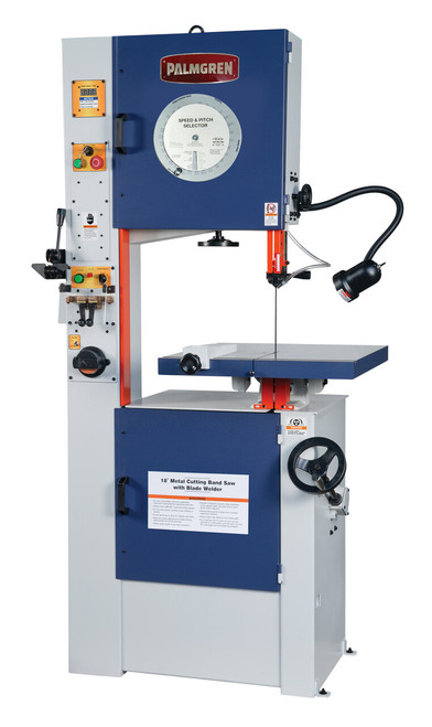 Palmgren 9683119 18" Variable Speed Tool Room Band Saw | 1.5 HP | 1725 RPM Palmgren 9683119 18" Variable Speed Tool Room Band Saw | 1.5 HP | 1725 RPM