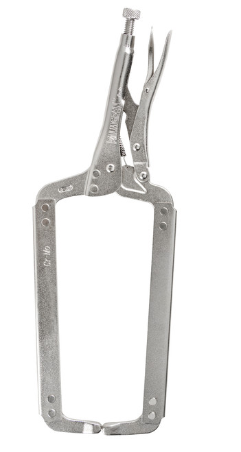 Palmgren 71800 Locking C-Clamp | 18" Max Open Capacity | 8" Jaw Opening | 1/2" Jaw Width