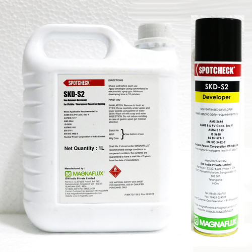 Magnaflux SKD-S2 Spotcheck Solvent Developer | 11.6 oz | Aerosol Can Magnaflux SKD-S2 Spotcheck Solvent Developer | 11.6 oz | Aerosol Can