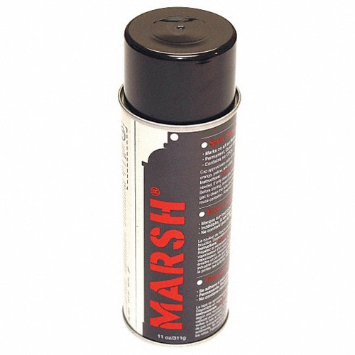 Marsh 30395 Spray Stencil Ink | Black | Sold by Pack of 12