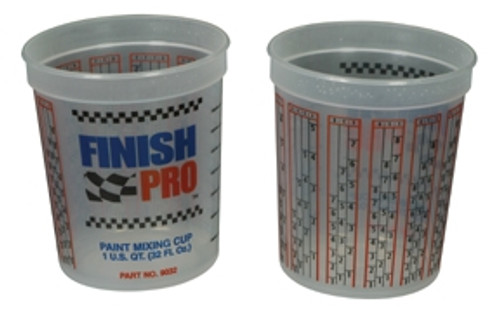 Finish Pro FPR-9032 Mixing Cup | 1 Quart | Sold By Box of 100