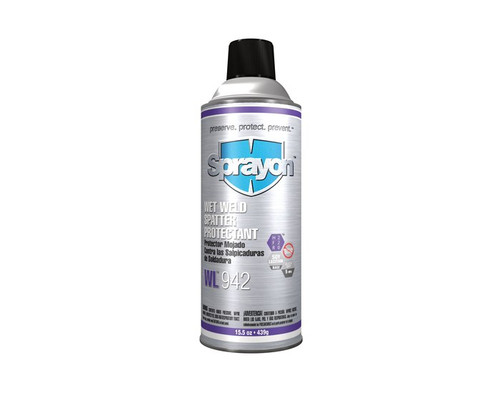 Sprayon WL942 Wet Weld Antispatter | 15.5 oz. Aerosol | Silicone-Free and Paintable Sprayon WL942 Wet Weld Antispatter | 15.5 oz. Aerosol | Silicone-Free and Paintable