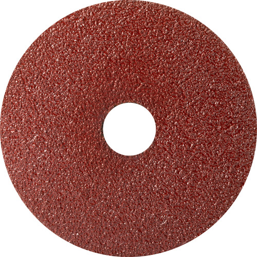United Abrasives 50292 Economical Fiber Disc | 5" Diameter | 7/8" Arbor Hole | AO Aluminum Oxide 36 Grit | 12200 Max RPM | Blue Line Premium Packaging (Pack of 100)
